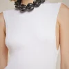 Outlet Liviana conti Abito Bianco/Corno | Nero