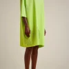 Fashion Liviana conti Abito Notte | Cyber Lime | Nero