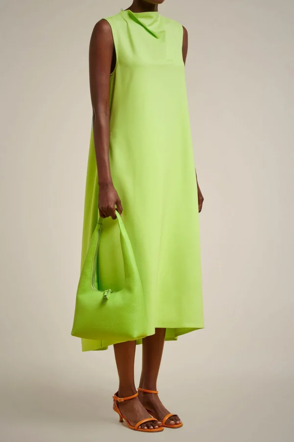 abito_collo_cratere_0.webp Cheap Liviana conti Abito Collo Cratere Cyber Lime