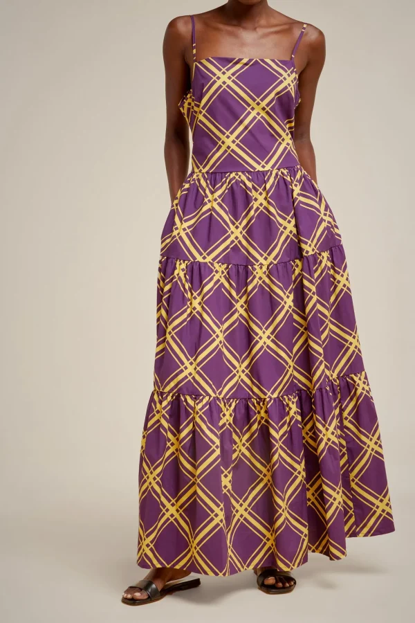 Fashion Liviana conti Abito Cut Out Viola Tricolor | Check Bacca