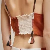 Flash Sale Liviana conti Abito Cut Out Pois Ruggine/Bianco