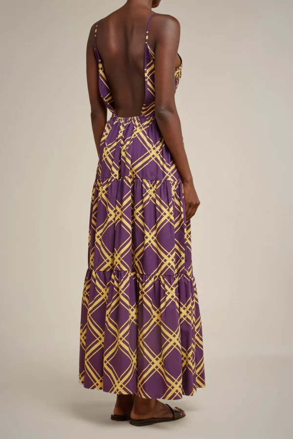 Fashion Liviana conti Abito Cut Out Viola Tricolor | Check Bacca