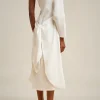 Shop Liviana conti Abito Monospalla Bianco