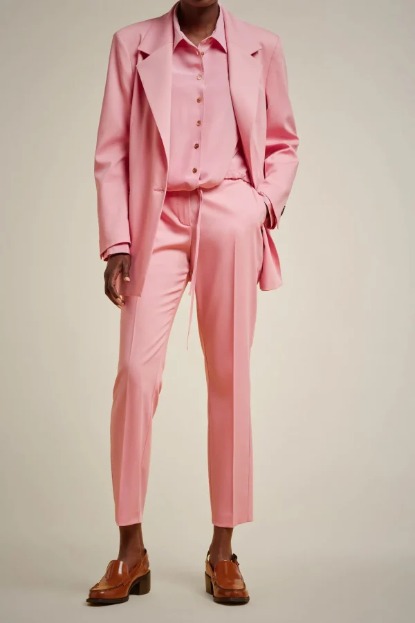 blazer_doppiopetto_0-1.webp Online Liviana conti Blazer Doppiopetto Rosa Ruby | Marea | Latte D'Avena
