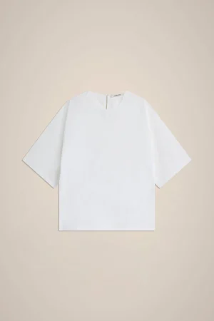 Cheap Liviana conti Blusa Bianco | Granita Al Lampone | Notte | Latte D'Avena