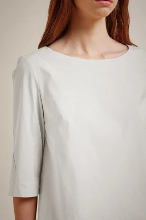 blusa_0-19.webp Cheap Liviana conti Blusa Bianco | Granita Al Lampone | Marea | Notte
