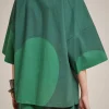 Sale Liviana conti Blusa Pois Bosco/Aloe | Pois Bianco/Calce