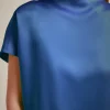 Clearance Liviana conti Blusa Granita Al Lampone | Marea | Notte | Cyber Lime