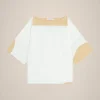 Sale Liviana conti Blusa Pois Bosco/Aloe | Pois Bianco/Calce