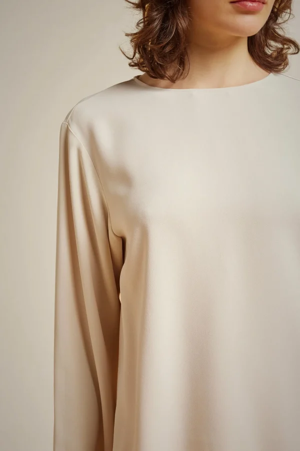 Best Sale Liviana conti Blusa Notte | Latte D'Avena | Nero