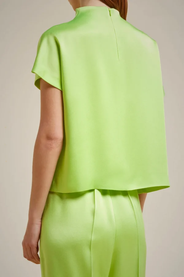 Clearance Liviana conti Blusa Granita Al Lampone | Marea | Notte | Cyber Lime