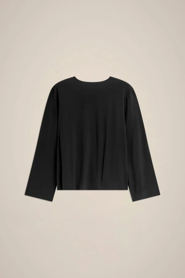Best Sale Liviana conti Blusa Notte | Latte D'Avena | Nero