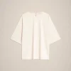 Cheap Liviana conti Blusa Bianco | Granita Al Lampone | Notte | Latte D'Avena