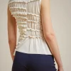 Online Liviana conti Blusa Arricciata Pomice