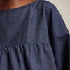 blusa_con_arricci_1.webp Best Liviana conti Blusa Con Arricci Notte