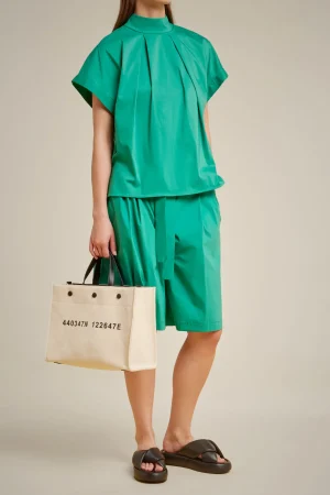 blusa_con_colletto_0.webp Store Liviana conti Blusa Con Colletto Aloe | Nero