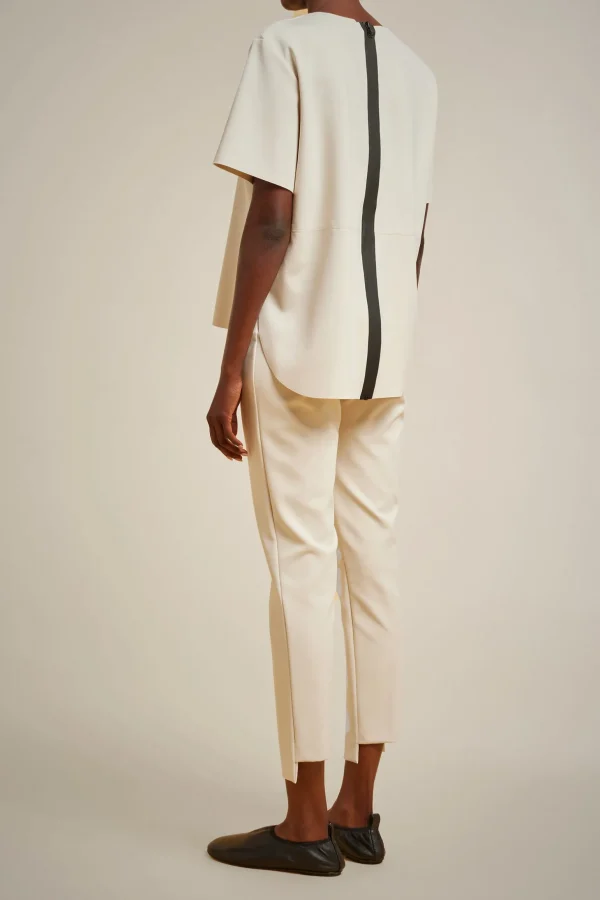 blusa_manica_corta_1.webp Cheap Liviana conti Blusa Manica Corta Latte D'Avena