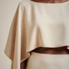 Clearance Liviana conti Blusa Mantella Latte D'Avena