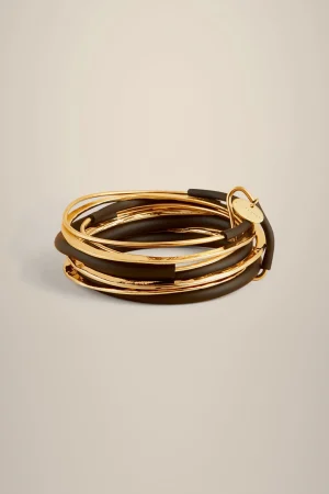 bracciale_0.webp Fashion Liviana conti Bracciale Nero/Oro