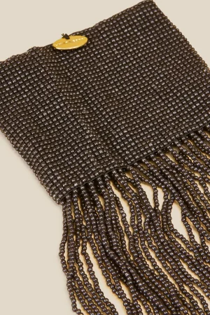 Shop Liviana conti Bracciale Frange Moro | Nero