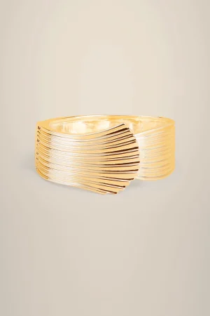 Shop Liviana conti Bracciale Zigrinato Oro | Argento
