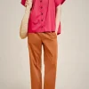 Sale Liviana conti Camicia Bianco | Geranio | Nocciolata | Nero