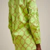 Cheap Liviana conti Camicia Rete Lime/Argilla