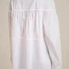 camicia_con_coulisse_1.webp Cheap Liviana conti Camicia Con Coulisse Bianco | Ossido | Bosco | Nero