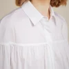 camicia_con_coulisse_2.webp Cheap Liviana conti Camicia Con Coulisse Bianco | Ossido | Bosco | Nero