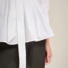Outlet Liviana conti Camicia Con Fiocco Bianco | Notte