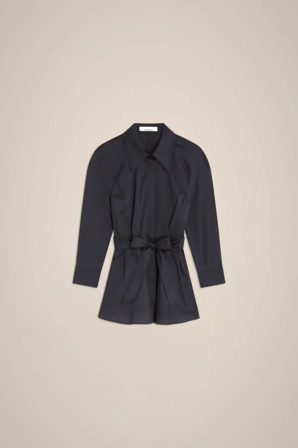 Outlet Liviana conti Camicia Con Fiocco Bianco | Notte