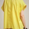 camicia_con_volant_3-1.webp Best Sale Liviana conti Camicia Con Volant Bianco | Corno | Crazy Lemon | Geranio