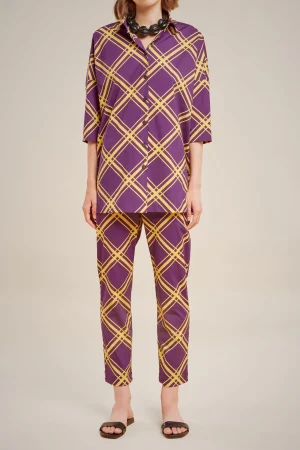 camicia_manica_corta_0-1.webp Outlet Liviana conti Camicia Manica Corta Check Bacca