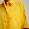 Best Sale Liviana conti Camicia Over Bianco | Albicocca | Granita Al Lampone | Marea
