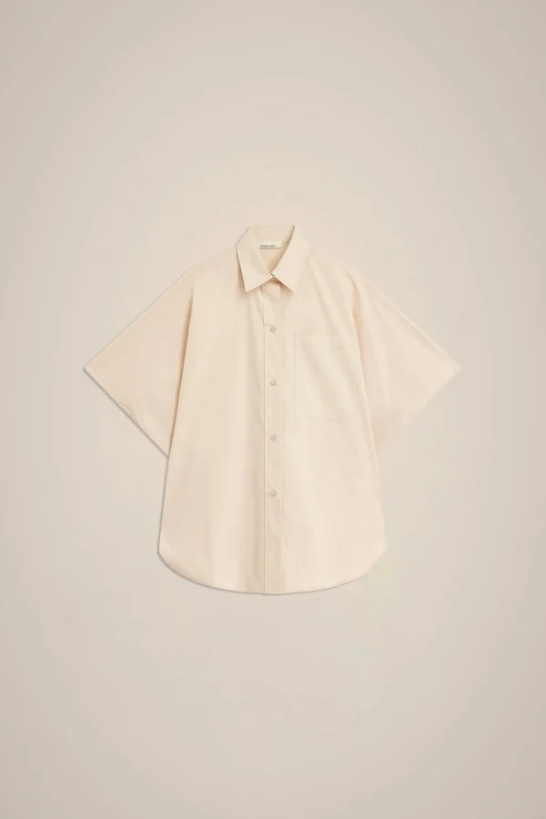 Best Sale Liviana conti Camicia Over Bianco | Albicocca | Granita Al Lampone | Marea