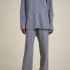 camicia_slim_0.webp Clearance Liviana conti Camicia Slim Riga Blu/Azzurra