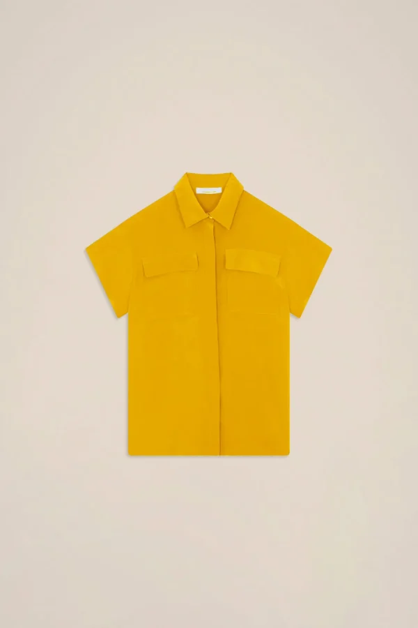 Flash Sale Liviana conti Camicia Taschine Albicocca | Marea | Notte
