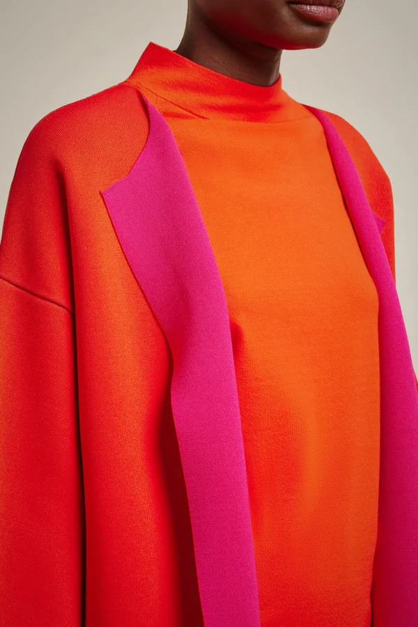 Flash Sale Liviana conti Cardigan Double Bianco/Corno | Bacca Di Goji/Fuxia | Nero
