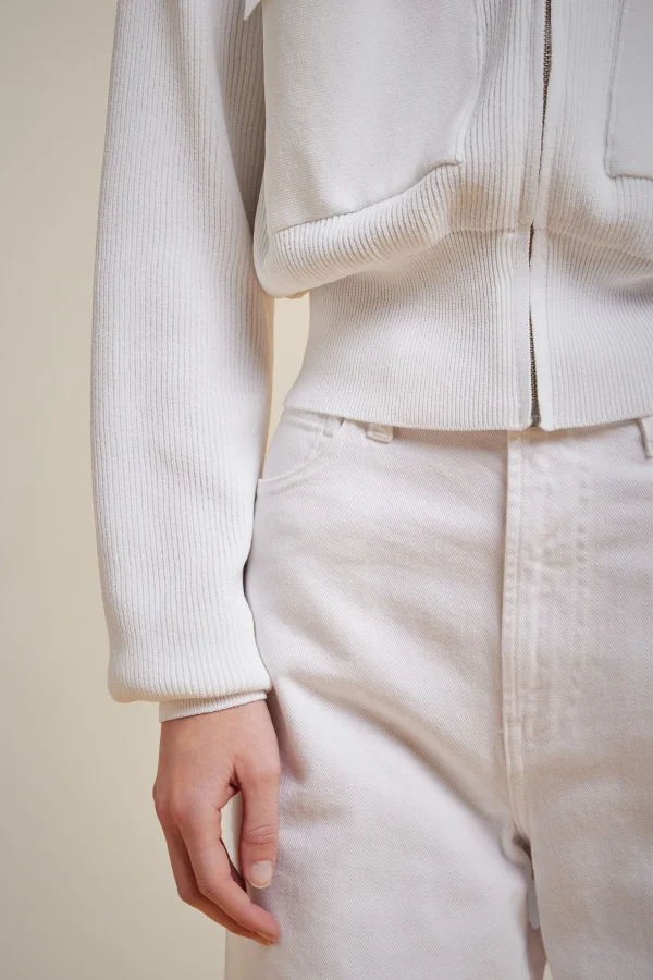 Shop Liviana conti Cardigan Tasche Bianco | Notte