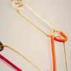 Best Liviana conti Collana Bianco/Oro | Arancio/Fuxia/Panna