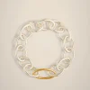 Best Liviana conti Collana Catena Ovale Argento/Oro