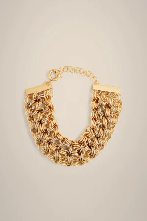 collana_maglia_metal_0.webp Clearance Liviana conti Collana Maglia Metal Oro/Argento