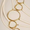 New Liviana conti Collana Multifili Latta D'Avena/Oro | Nero/Oro