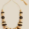 collana_rafia_bicolo_2.webp Cheap Liviana conti Collana Rafia Bicolo Miele/Nero