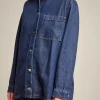 Discount Liviana conti Denim Jacket Denim Blu Scuro