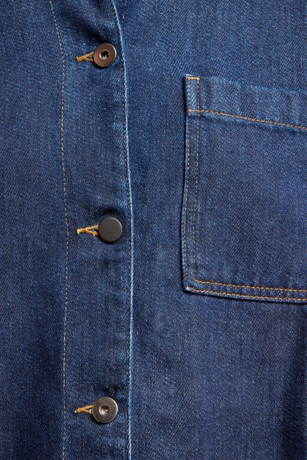 Discount Liviana conti Denim Jacket Denim Blu Scuro