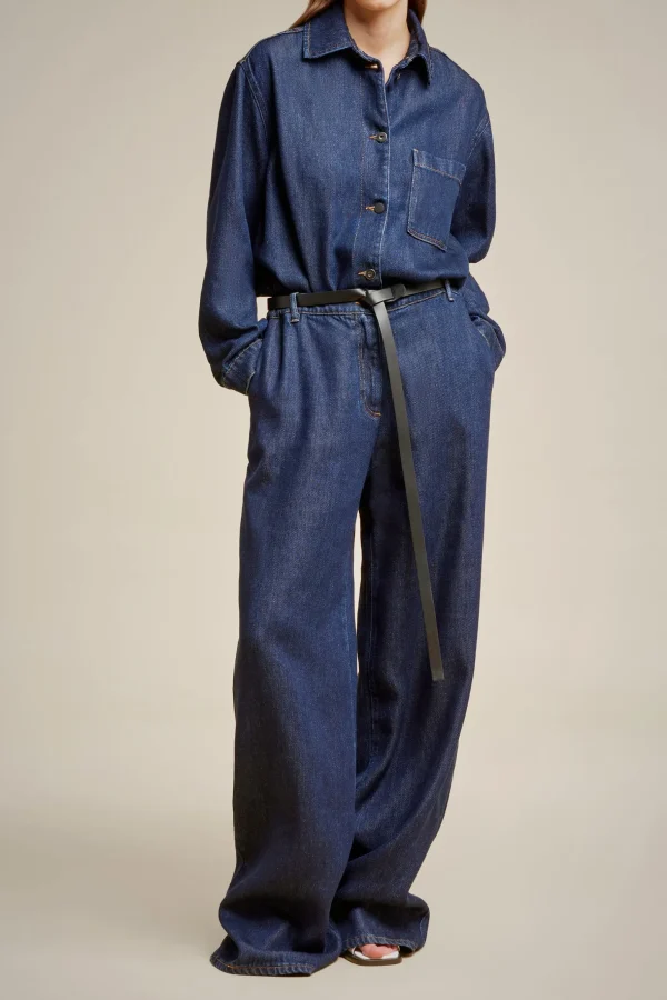 Discount Liviana conti Denim Jacket Denim Blu Scuro