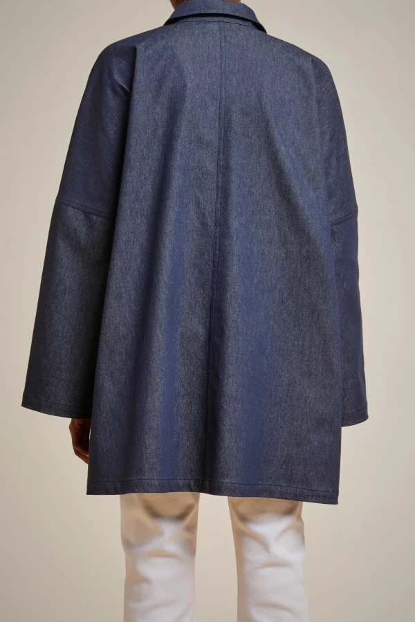Shop Liviana conti Giacca Denim Notte