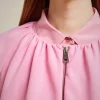 giacca_zip_3.webp Online Liviana conti Giacca Zip Rosa Ruby | Latte D'Avena