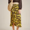 Discount Liviana conti Gonna Con Rouges Fiore Timbro Lemon